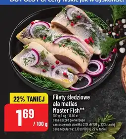 Polomarket Filety śledziowe ala matias Master Fish oferta