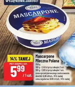 Polomarket Mascarpone Mleczna Polana oferta
