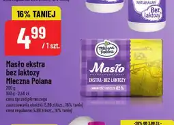 Polomarket Masło ekstra bez laktozy Mleczna Polana oferta