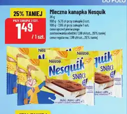 Polomarket Mleczna kanapka Nesquik oferta