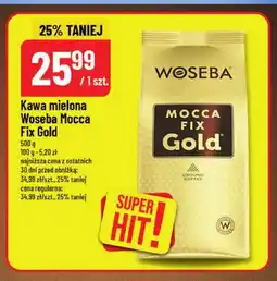 Polomarket Kawa mielona Woseba Mocca Fix Gold oferta