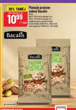 Polomarket Pistacje prażone solone Bacalis oferta