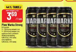 Polomarket Piwo Warka Strong oferta