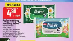Polomarket Papier toaletowy nawilżany Velvet Camomile & Aloe Vera oferta