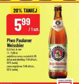 Polomarket Piwo Paulaner Weissbier oferta