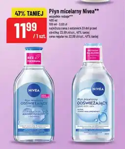 Polomarket Płyn micelarny odświeżający z kompleksem aminokwasowym i witaminą E Nivea oferta