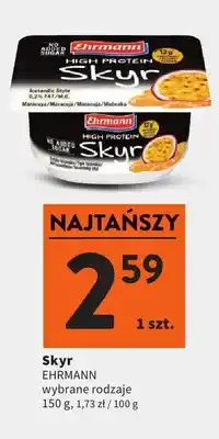 Intermarche Skyr Ehrmann oferta