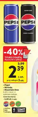 Intermarche Napój gazowany Pepsi oferta