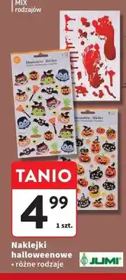 Intermarche Naklejki halloweenowe Jumi oferta