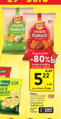 Intermarche Chipsy Lay's Oven Baked Yoghurt with Herbs oferta