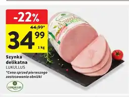 Intermarche Szynka delikatna Lukullus oferta