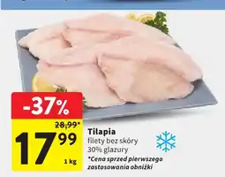 Intermarche Tilapia filety bez skóry oferta