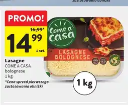 Intermarche Lasagne bolognese Come a Casa oferta