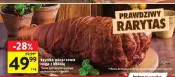 Intermarche Szynka wieprzowa noga z kością oferta