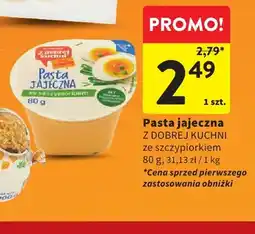 Intermarche Pasta jajeczna ze szczypiorkiem Z Dobrej Kuchni oferta