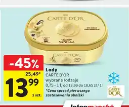 Intermarche Lody Carte D'Or oferta