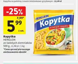 Intermarche Kopytka ze świeżych ziemniaków Henglein oferta