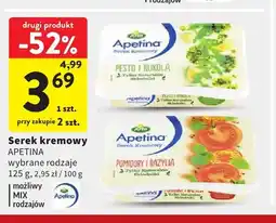 Intermarche Serek kremowy pesto i rukola Apetina oferta