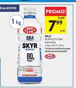 Intermarche Skyr naturalny Mlekovita SBA oferta