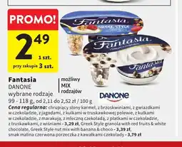 Intermarche Jogurt Fantasia Danone chrupiący słony karmel oferta
