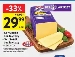 Intermarche Ser gouda bez laktozy Mlekovita oferta