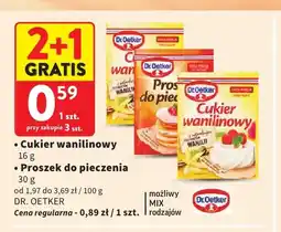 Intermarche Cukier wanilinowy Dr. Oetker oferta