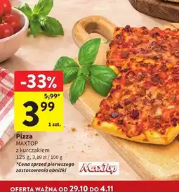 Intermarche Pizza z kurczakiem Maxtop oferta