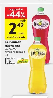 Intermarche Lemoniada gazowana Zbyszko cytrynowa oferta