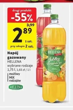 Intermarche Napój gazowany Hellena Jabłko Pomarańcza oferta