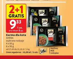 Intermarche Karma dla kota Sheba 4-pak oferta