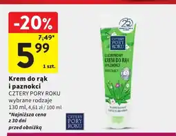 Intermarche Krem do rąk i paznokci Cztery Pory Roku oferta