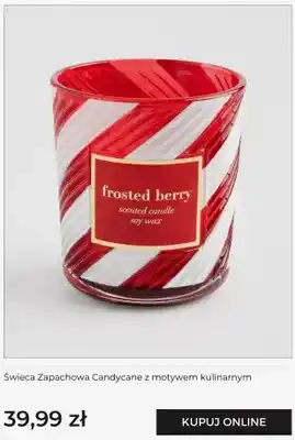 Świeca zapachowa Candycane z motywem kulinarnym home & you