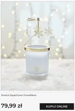 Home&You Świeca zapachowa Snowflakos home & you oferta