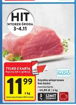 Intermarche Szynka wieprzowa bez kości oferta