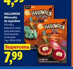 Lidl Mieszanka do wypieków miniciasteczka Halloween oferta