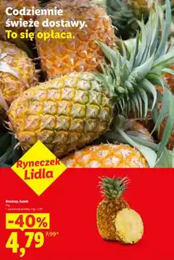 Lidl Ananasy luzem Ryneczek Lidla oferta