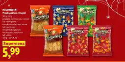 Lidl Przekąski ziemniaczane ketchupowe Halloween oferta