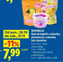 Lidl Pianotwory z zabawką Bayabelle 6-pak oferta