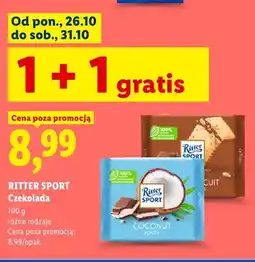 Lidl Czekolada Ritter Sport Coconut oferta
