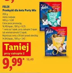 Lidl Przekąski dla kota Felix Party Mix oferta