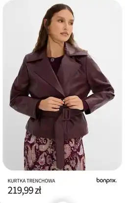 BonPrix Kurtka Trenchowa bonprix. oferta