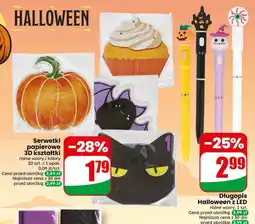 Dino Długopis Halloween z LED oferta