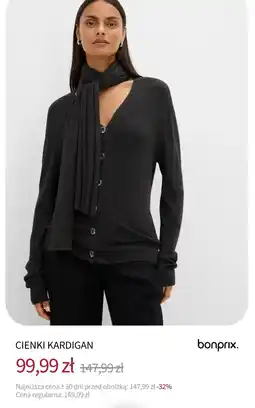 BonPrix Cienki Kardigan oferta