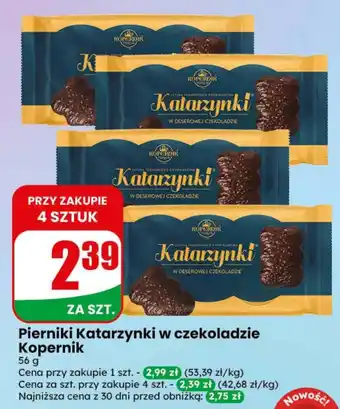 Pierniki Katarzynki w czekoladzie Kopernik