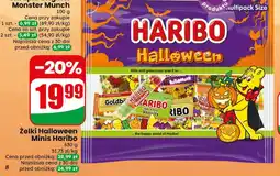 Dino Żelki Halloween Minis Haribo oferta