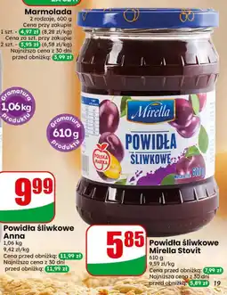 Dino Powidła śliwkowe Mirella Stovit oferta