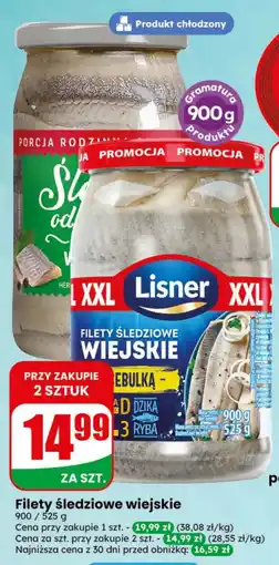 Dino Filety śledziowe wiejskie Lisner oferta