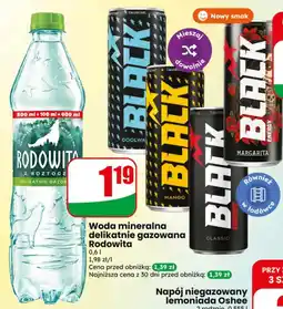 Dino Woda mineralna delikatnie gazowana Rodowita oferta