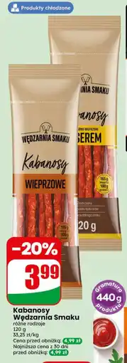 Dino Kabanosy Wędzarnia Smaku oferta