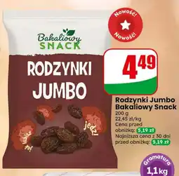 Dino Rodzynki Jumbo Bakaliowy Snack oferta